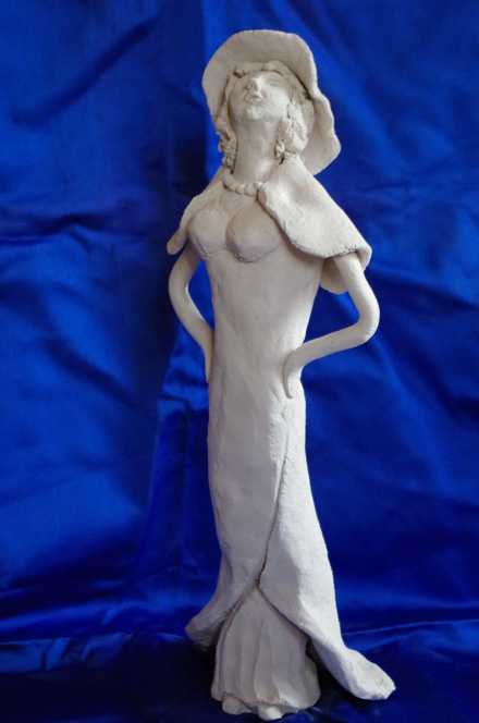 Frau in Keramik 3  Ceramikus